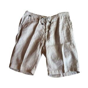 Men's 04651/ A‎ Trip in a Bag Linen Shorts, Size XL